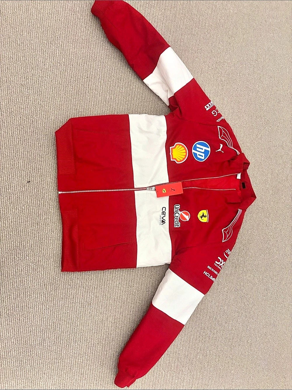 Puma Scuderia Ferrari Team Racing Jacket Jacket